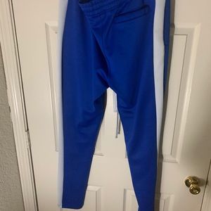 Blue sweatpants